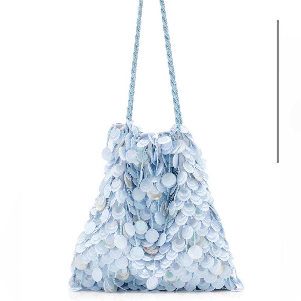 ISO Lizzie Fortunato Exclusive Gala Pouch Blue